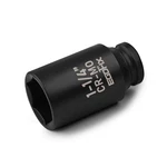 1/2" Drive Deep Impact Socket, 1-1/4 Inch Sae Heat-treated Cr-mo Anti.... Fixed Price $15.19.