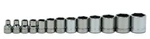 13pc 3/8" Drive 6 Point 1/4"- 1" Shallow Chrome Socket Cliprail Set Williams Usa. Fixed Price $79.50.