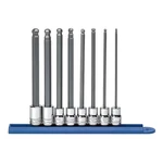 3/8 In. Drive Metric Long Ball End Hex Bit Socket Set (8-piece). Fixed Price $58.30.