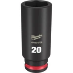 Milwaukee 49-66-6738 Shockwave Impact Duty 3/8" Drive 20mm Deep Socket. Fixed Price $17.07.