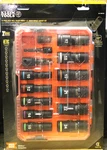 New Klein Tools 65111impctm Knect 1/2" Deep Well Impact Socket Set Metric 14 Pc.. Fixed Price $80.00.