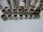 Lot Of 12 Thorsen 3/4'' Drive Point Socket 7/8 To 2-1/4 Made In Usa. Fixed Price $150.00.