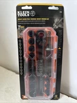 Klein Tools 65400 Knect Impact-rated Pass-through Socket Wrench Set W/ Case. Fixed Price $69.98.