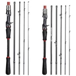 Sougayilang 1.8m 2.1m Lure Fishing Rod Carbon Fiber Spinning Casting. Fixed Price $35.00.