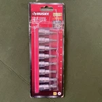 Husky 637-331 8 Piece Tamper Proof Torx Bit Socket Set. Fixed Price $15.00.