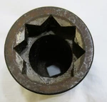 Apex 5836-d 1-1/8" Impact Socket 8 Point 1/2" Drive Heavy Duty High Quality Usa. Fixed Price $14.99.