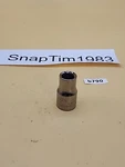 Craftsman Tools 12mm 12 Pt Socket 1/2 Drive G2-44233 Usa. Fixed Price $15.99.