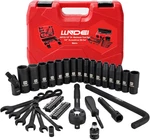 49pc 1/2" Drive Impact Socket Set Deep 8 24mm Ratchet Spark Plug Cr-v Metric. Fixed Price $85.30.