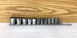 Snap On 1/2" Sae 6 Point Shallow Socket Set 3/8"- 1 1/8" Tw121a Tw361 *missing*. Fixed Price $129.99.