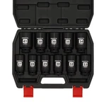 11pcs 1/2-inch Drive Spindle Axle Nut Impact Socket Set, Cr-mo, 6.... Fixed Price $61.96.