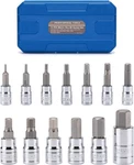 Mayouko 13pcs Metric Hex Bit Socket Set, Cr-v Allen Kit, One Size. Fixed Price $19.91.
