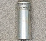 1947 Snap On Tools - Vintage 3/4 Deep Socket, 3/8 Drive, 12pt, Part# Sf-240. Fixed Price $12.16.