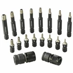 18pc Steelman Tamper Proof Diamond Force Torx Star Bit Socket Driver Set. Fixed Price $49.99.