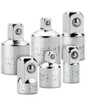 Bates Impact Socket Adapter And Reducer Set, 6 Pcs, Silver, Silver. Fixed Price $14.36.