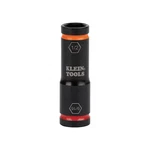 Klein Tools 66076 1/4 In, 1/2 In Drive Flip Impact Socket Standard Socket,. Fixed Price $13.89.