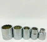 Sk Tools 3/8 Drive 12 Point 5 Pc Sae Standard Fractional Socket Set 5/16" - 3/4". Fixed Price $29.89.