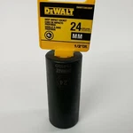 Dewalt Dwmt73953osp Mechanics 6 Point 1/2'' Drive Deep Im Socket 24 Mm. Fixed Price $9.59.
