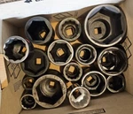 Various Large Sae Impact 6 Point 1 Drive Sockets - Wright, Proto 1-5/16" To 4". Fixed Price $15.99.
