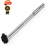 Swanlake 1/2 Breaker Bar, 17.5" Length With 180 Rotatable Head, Silver. Fixed Price $29.98.