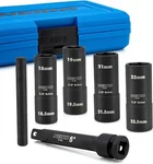 Neiko 02290b Lug Nut Socket Set 1/2 Impact Thin Wall Flip Half. Fixed Price $45.13.