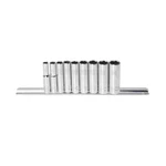 1/4 In. Drive Deep Well Metric Socket Set (9-piece). Fixed Price $23.19.