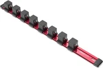Olsa Tools Socket Organizer - 3/4-inch Drive Red Rail Drive,. Fixed Price $29.88.