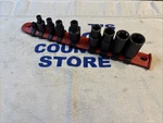 Matco Tools Usa 1/4" & 3/8" Drive 8pc Inverted Torx Socket Set W/ Rail. Fixed Price $70.70.