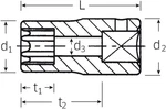 Stahlwille 01270010 Sockets For External Torx Screws, Size E10, E10. Fixed Price $23.09.