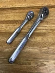 Craftsman V- Socket Ratchets 1/2" & 3/8" Drive Made In Usa 44985 43784 Set Of 2. Fixed Price $40.00.