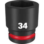 Milwaukee Tool 49-66-6372 34mm Shockwave Impact Duty 3/4 In. Drive Standard 6. Fixed Price $19.97.
