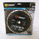 Imperfect Box New Graff 9 Inch Diamond Blade For Angle Grinder Cutting Wheel. Fixed Price $14.99.