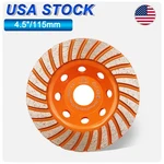 Diamond Grinding Wheel Turbo Row Sanding Disc Abrasive Granite 4.5''/115mm. Fixed Price $34.50.