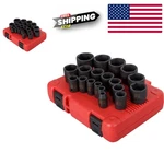 Sunex 2640 19-piece 1/2" Drive Impact Socket Set Sae Cr-mo Steel Heavy Duty Case. Fixed Price $208.99.