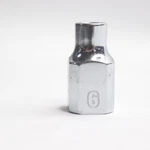 Milwaukee Metric Socket 6-point 3/8" Drive 6mm 45-34-9076. Fixed Price $3.84.
