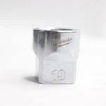 Milwaukee Metric Socket 6-point 3/8" Drive 19mm 45-34-9089. Fixed Price $4.19.