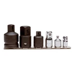 Stanley Proto J52006 6 Piece 3/8" Drive Full Polish Fractional Adapter Set. Fixed Price $80.75.