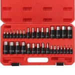 Rimkolo Hex Impact Bit Socket Set, 32-piece Allen Set Sae And One Size. Fixed Price $59.03.