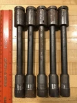 1 Used Dayton Apex 9/16" Extension Swivel Short Socket 1/2" Drive 6 Pt (5 Avail). Fixed Price $25.00.