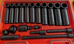 Proto Heavy Duty Impact Drive Socket Set 1/2" Dr 30pc Sae J74130im. Fixed Price $399.99.