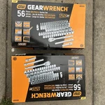 Gearwrench 80550p 56-pc 3/8" Drive Sae/metric 6 Pt Standard & Deep Socket Set. Fixed Price $104.99.
