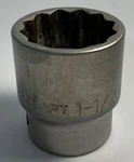 Evercraft 1- 1/2" Socket 3/4" Drive 12pt Sae Cr-v 775-1848. Fixed Price $10.99.