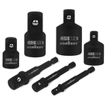 Horusdy 7 Piece Impact Sockets Adapter Set, Hex Shank Socket To Drill Adapter.... Fixed Price $13.89.