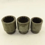 Snap-on Ldh-583 Ldh-603 Ldh-523 Standard Socket 1" Drive 12 Point Lot Of 3. Fixed Price $31.13.