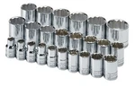 Sk Hand Tool Skt-1924 24 Piece 1/2-inch Drive 12 Point 10-millimeter To 36-mi. Fixed Price $391.04.