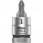 Wera 05003353001 8755 A Pozidriv Zyklop Bit Socket, 1/4" Drive, Pz1. Fixed Price $13.72.