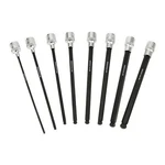 Bondhus 43887 - Set 8 Prohold Ball Bits 6" (3-10mm) W/sockets In Clamshell 1ea. Fixed Price $107.53.