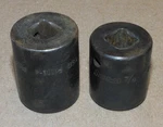 Pair Of Vintage Snap On P-280 P-300 1/2 Socket. Fixed Price $14.99.