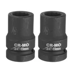 2pcs Tool Compass Socket 3/4" 19mm 12 Teeth For Axle And Hub. Fixed Price $26.86.