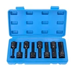 1/2 Inch Drive Impact Hex Allen Bit Socket Set, Metric 8-piece H5-h19 Cr-mo O.... Fixed Price $33.79.