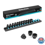 Duratech 3/8" Drive Stubby Impact Socket Set 14-pc Metric Low Profile Cr-mo. Fixed Price $55.67.